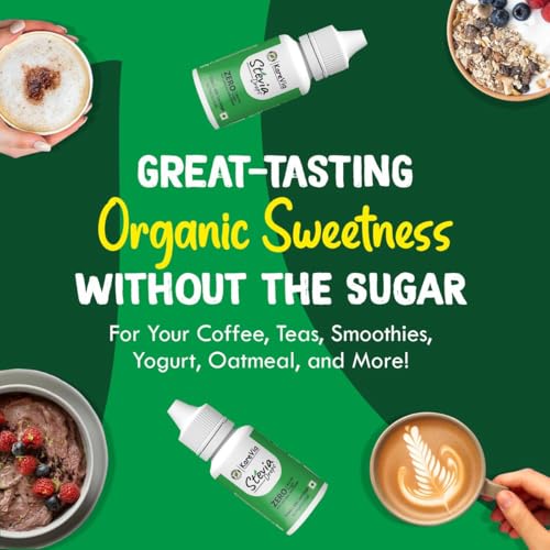 Image of Kare Via Stevia Liquid Drops Natural Pack of 2 x 30ml - Zero Calories & Zero Carbs, Sugar Substitute Great for Weight Control - 60ml