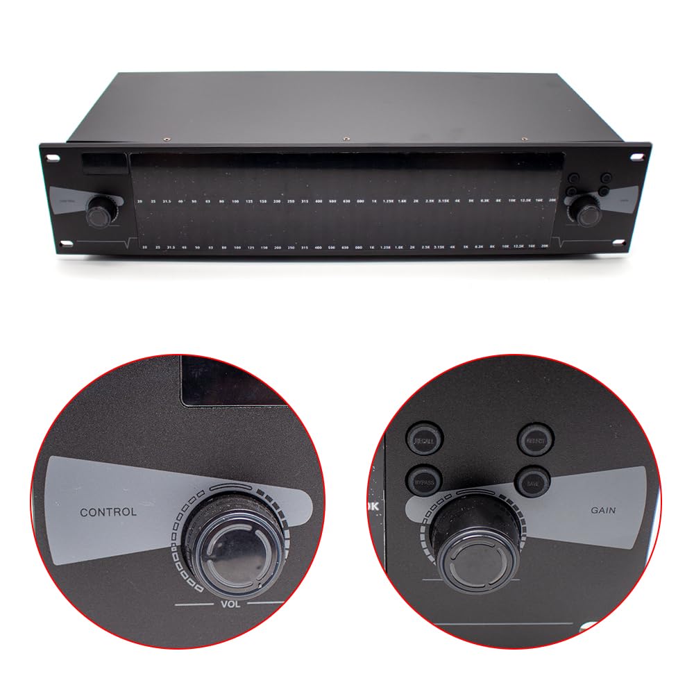 Jieotwice EQ-888 Equalizzatore Audio Digitale 31 Bande Per Sistemi Audio - Foto 8
