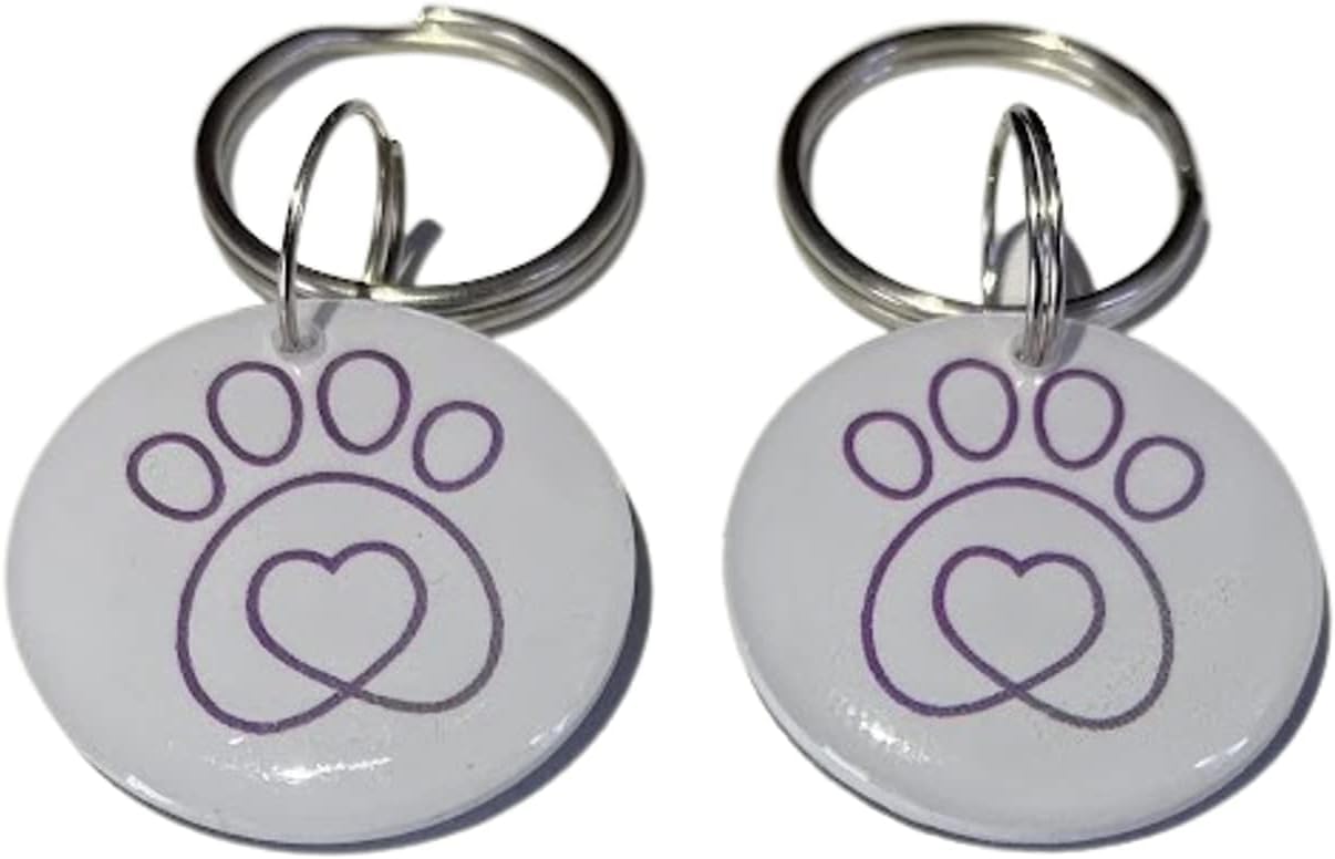 Compatible/Replacement for Petsafe SmartDoor Connected Microchip RFID Collar Tags Disc Key (Pack of 2) ZAC19-17682
