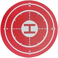 Tapete Heliponto para Pouso de Drone, Heliponto Universal Dobrável, Pista De Pouso Decolagem para Drone, Plataforma de Pouso para Drones – Dobrável, Refletiva e Impermeável (40cm)