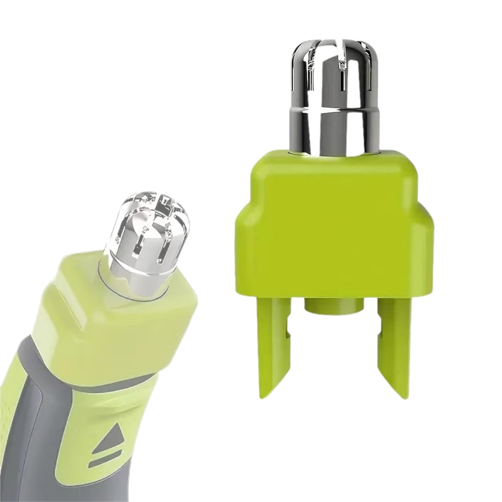 Knource Nose and Eyebrows Trimmers Replacement Heads Compatible with One Blades QP2724 QP2630 QP2520 QP2734 QP2834 & OneBlades Pro QP6530, Dual Edge Blades for Nose, Sideburn and Eyebrow Hair