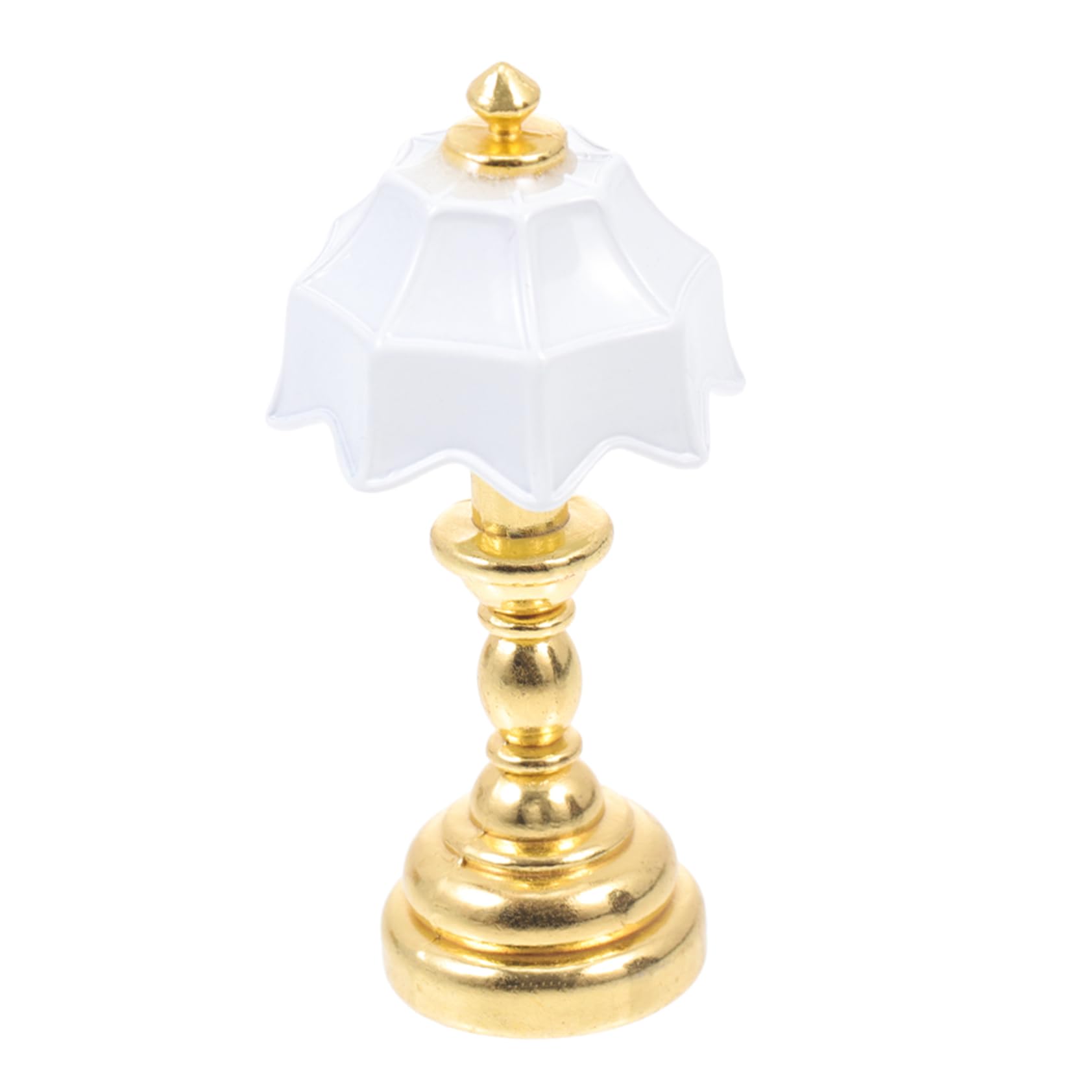 BESPORTBLE Dollhouse Miniature Chandelier Miniature Desktop Lamp for Bedside Light Adornment and Decor