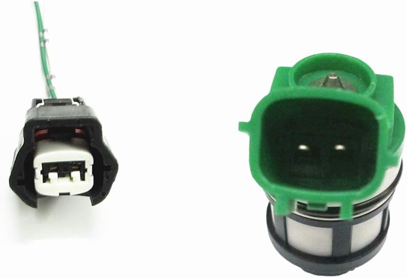 4X Fuel Injector Connector Plug Harness Wire Replacement for Nissan Frontier Xterra Pickup 96-04 2.4L