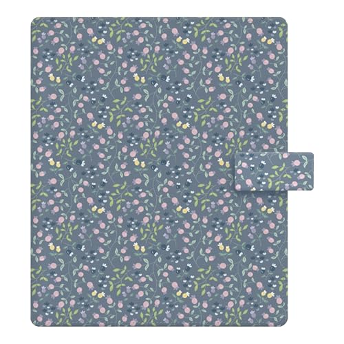 Organiseur A5 Filofax Meadow bleu aspect cuir lisse pour optimiser vos journées
