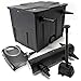 Produktbild Wiltec Komplettset: CBF-350 Teichfilter bis 12000 L Teichfilteranlage, NEO10000 Teichpumpe 10000l/h 80W, CUV-218 Teichklärer 18W, 25m Teichschlauch 25 mm, HJ-943 Springbrunnen 800l/h 16W