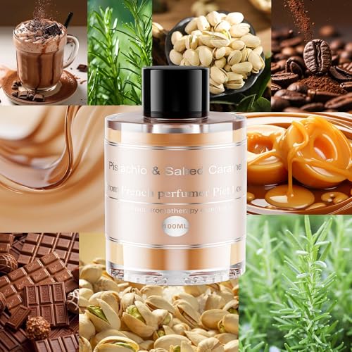 Image of Amor Lyris 3.5OZ /100ml Large Car Air Freshener Refill, CO01 /Dedicated Perfume Long Lasting Air Fragrance Essential Oil Diffuser 6 Months, Car Diffuser Refill Made of Natural Plant Extracts, Pistachio