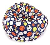 Jordan Manufacturing Jr. Print Sports Balls Bean Bag Chair
