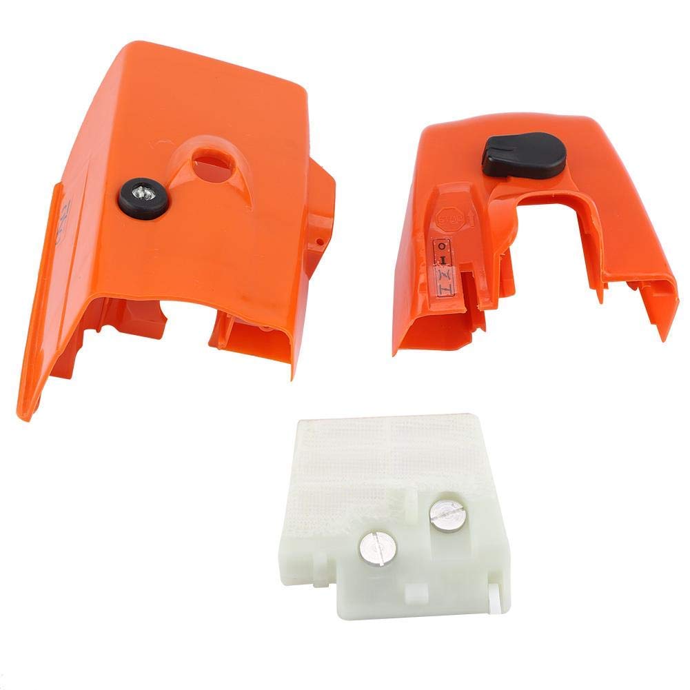 TOPINCN Filtro Aria con Coperchio Copertura Superiore Protettiva di Alta qualità per STIHL Ms260 026 Accessori per Parti di Ricambio