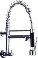Torneira Gourmet 40cm com Misturador Monocomando Cromada de Parede Belccatgm40c-pl