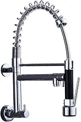 Torneira Gourmet 40cm com Misturador Monocomando Cromada de Parede Belccatgm40c-pl