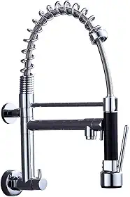 Torneira Gourmet 40cm com Misturador Monocomando Cromada de Parede Belccatgm40c-pl