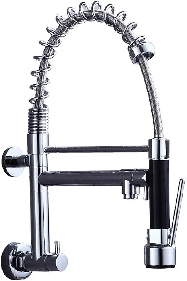 Torneira Gourmet 40cm com Misturador Monocomando Cromada de Parede Belccatgm40c-pl