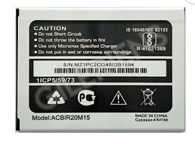 Image of Original Q4002 Battery for Micromax Bharat -4 Diwali Edition Q4002 /spark Go Q409A Battery with 6 Month Warranty****(G305)