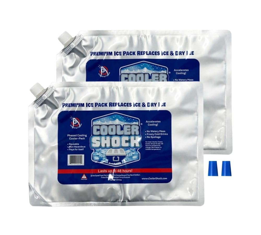 【特価セール】クーラーショック COOLER SHOCK 保冷剤 Lサイズ 2個 Amazon | クーラーショック COOLER SHOCK 保冷剤 Lサイズ 2個セット
