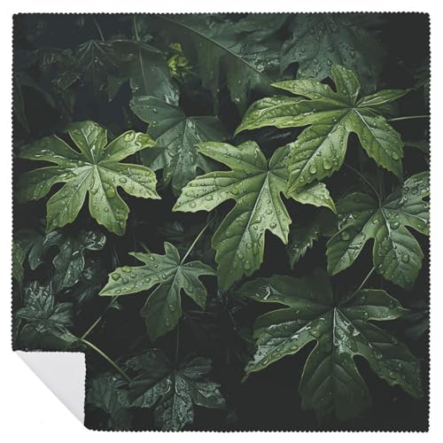 Servilletas de Tela Estampado Hojas Verdes 2 Unidades miniatura 6