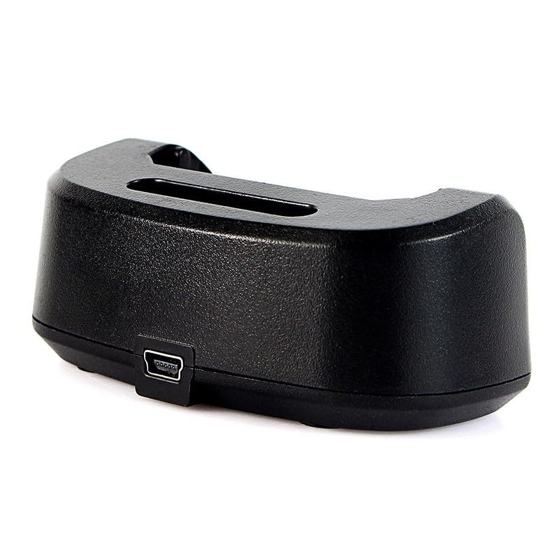 2 Pz Base Dock di Ricarica Per Retevis RT22 WLN KD-C1 Radio Stazione Nera Dual Port Desktop Organizer Sostituzione Del Basamento Del Caricatore