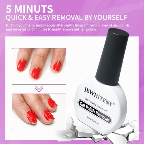 JEWHITENY Gel Nail Polish Remover
