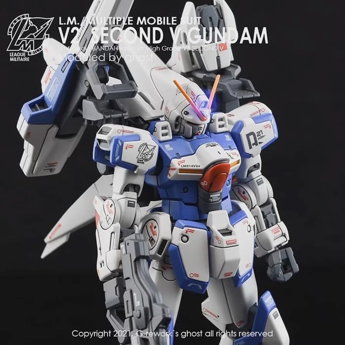 Amazon | ［HGUC 1：144］セカンドVガンダム 水転写式デカール - （1