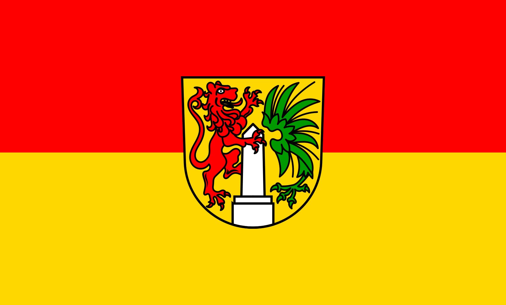 Drapeau Large Lauterstein de 1.35m² aux finitions paysagères haut de gamme