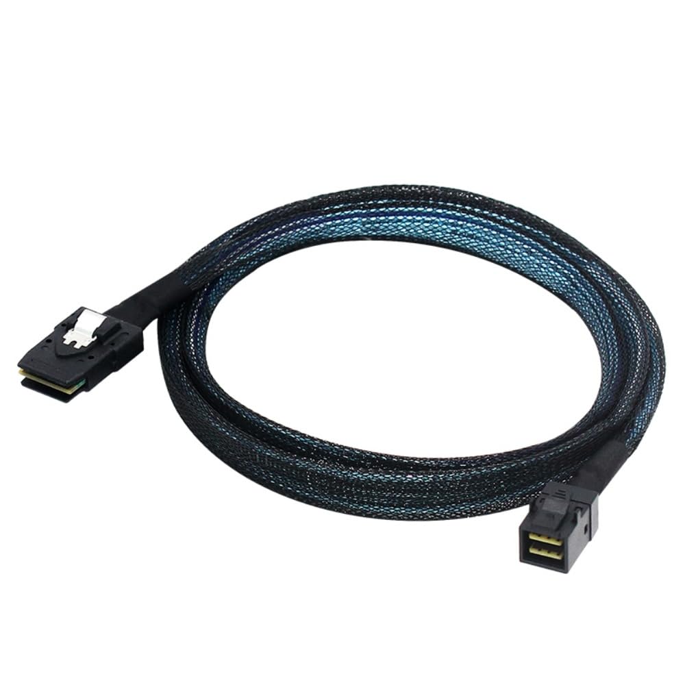 KAGAUOAS Internal Mini SAS HD SFF-8643 to Mini SAS SFF-8087 Cable, 80cm (sff-8087 to sff-8643)