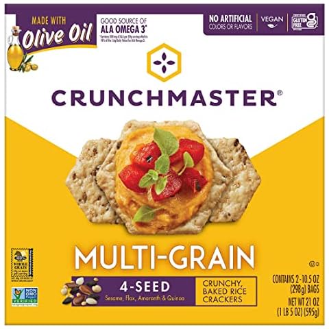 Crunchmaster Multi Grain Cracker (Pack Of 1) 21 Ounce Cover