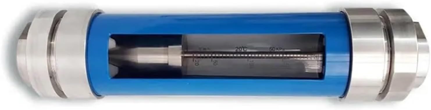 Gas Water and Liquid G2 Thread Vertical Glass Rotor Float Flowmeter VA10-50(Gas 30-300m3 H)