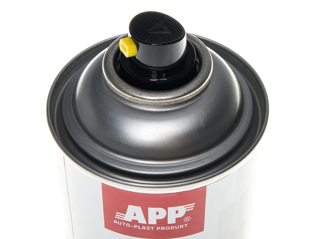 AUTO-PLAST PRODUKT APP Epoxy Grund Spray | Apprêt époxy en bombe | Primaire antirouille metal, aluminium, acier | Apprêt antirouille - protection contre la corrosion | Gris foncé | 500 ml (Lot de 2)