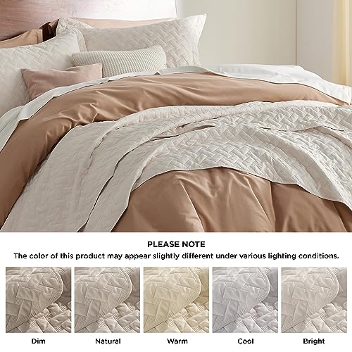 image for Bedsure Quilts Twin Size - Lightweight Bedspreads Twin Size with Baske