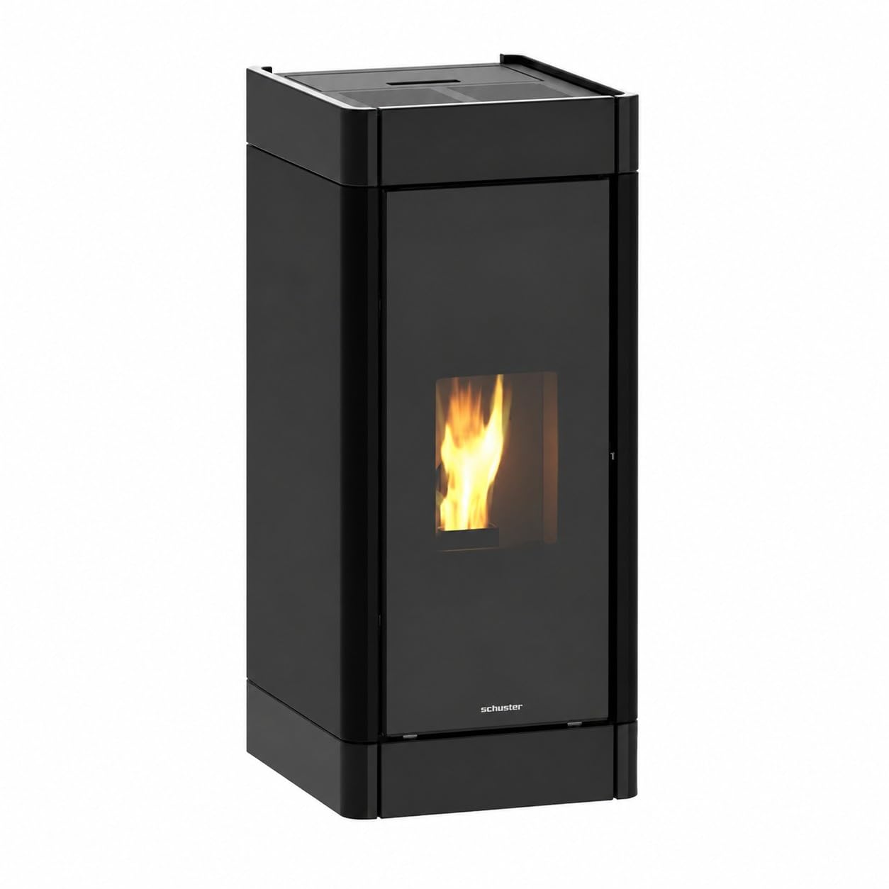 Estufa de Pellets Canalizable 15 kW CLEA Negra hasta 120 m²