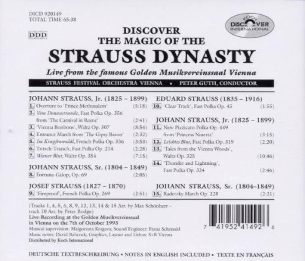 Amazon.co.jp: Strauss Dynasty: Music
