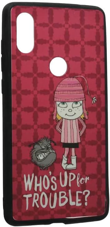 Plastic Back Cover For Xiaomi Mi Mix 2S, Fuschia MS-219-2S