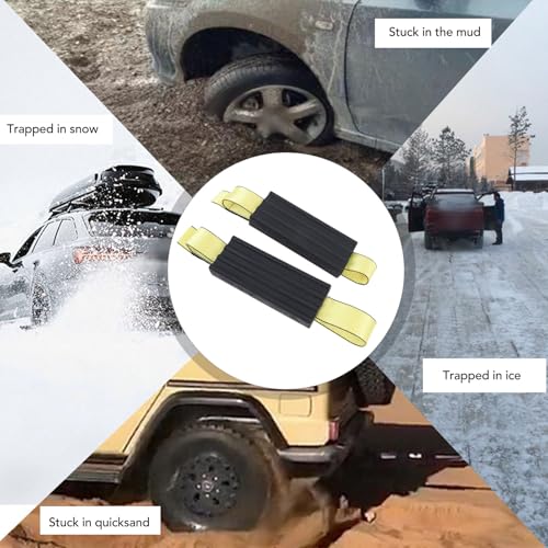 2 correas de tracción para neumáticos con guantes para camiones y SUV miniatura 3