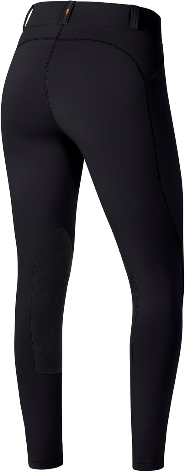 Kerrits Women's Performance Knee Patch Horse Riding Tights – Breathable Lightweight Equestrian Schooling Leggings, Pockets - Image 8