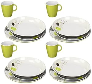 Brunner All Inclusive Melamin Space Teller 16-teilig