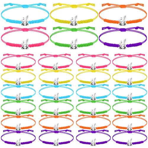 Bracelets pour fête de Pâques Sasylvia : partagez le bonheur avec 24 cadeaux réglables