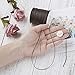 100 Yards Waxed Cotton Cord Threads Coconut Brown Braided Beading Cord Strings Bracelet Necklace Wire 1mm(0.04 inch) with Spool for Bracelets Necklace Jewelry Making Friendship Bracelet
