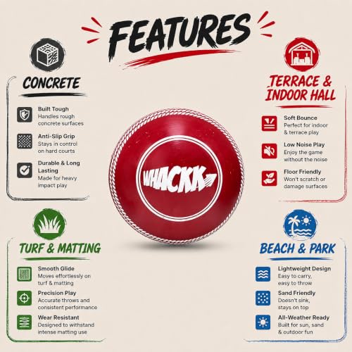 Image of WHACKK I10 T-20 Wind Ball 72MM 120GMS Multicolor | Synthetic Practice Cricket Balls | Swing Balls for Match, Training, Indoor, Outdoor & Street Cricket
