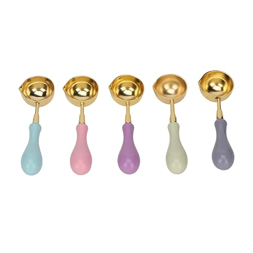 Miniatura 2 de Cuchara de sellado de cera, cuchara de sellado de cera, cuchara de fusión, cuchara grande de sellado, cuchara de sellado de cera de boda, cuchara