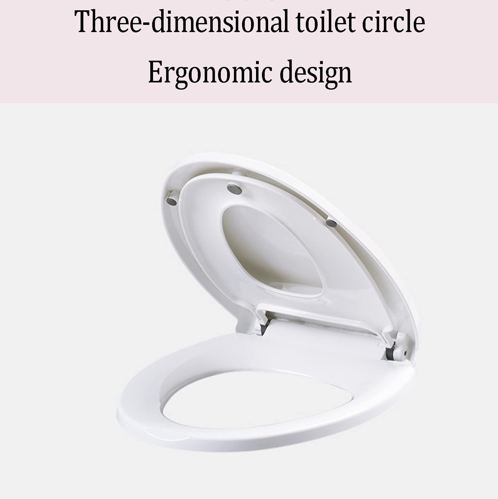 KOHLER Hyten Elevated QuietClose RoundFront Toilet Seat, 41 OFF