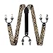 Enlision Floral Paisley 6 Clips Tirantes Ajustables Tirantes Pre-Atado Conjunto Bowtie y...