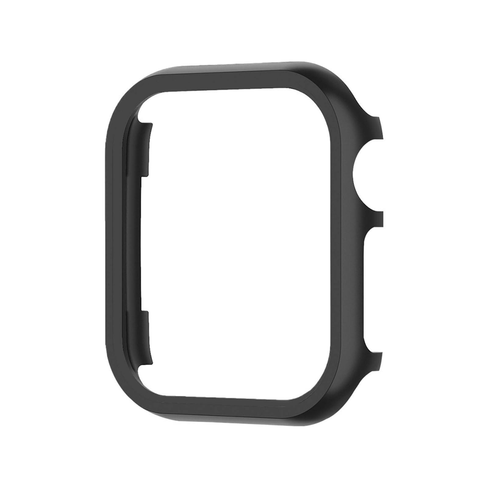 Carcasa iWatch 41mm de metal negro marco de aleación de aluminio parachoques resistente 7