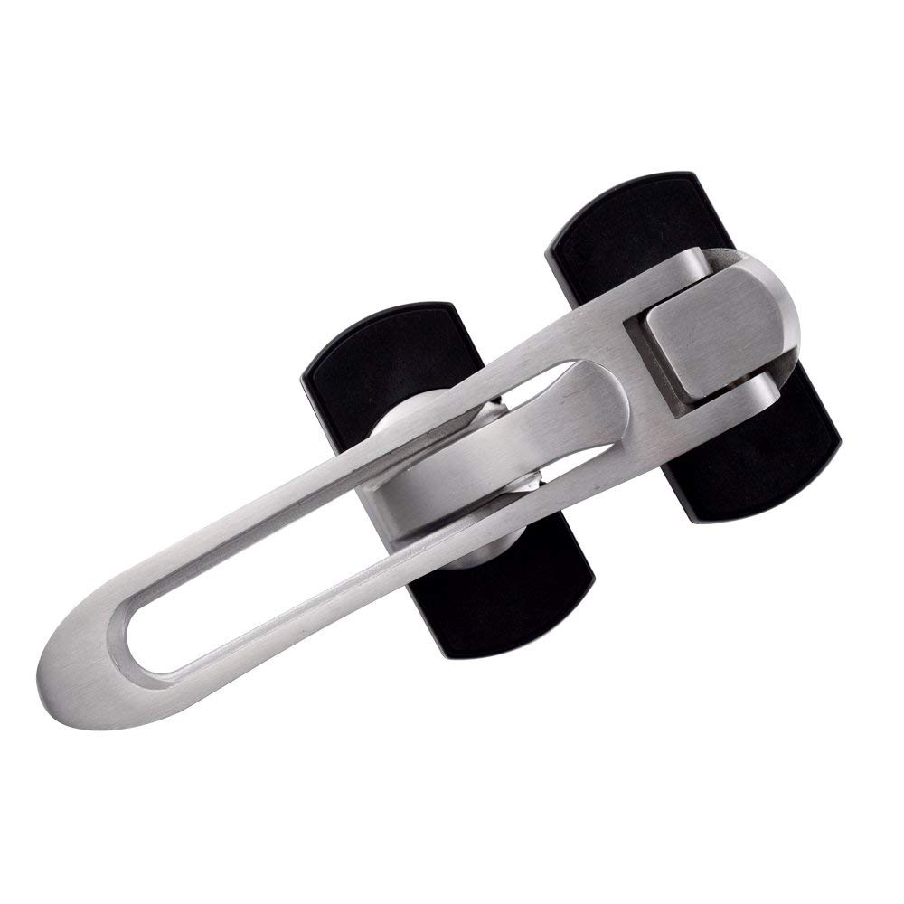 Thicken Door Gate Latches Swing Bar Restrictor Door Security Bolt Lock for Home,Apartment Hotel Motel Dormitory Burglar-Proof Door Clasp