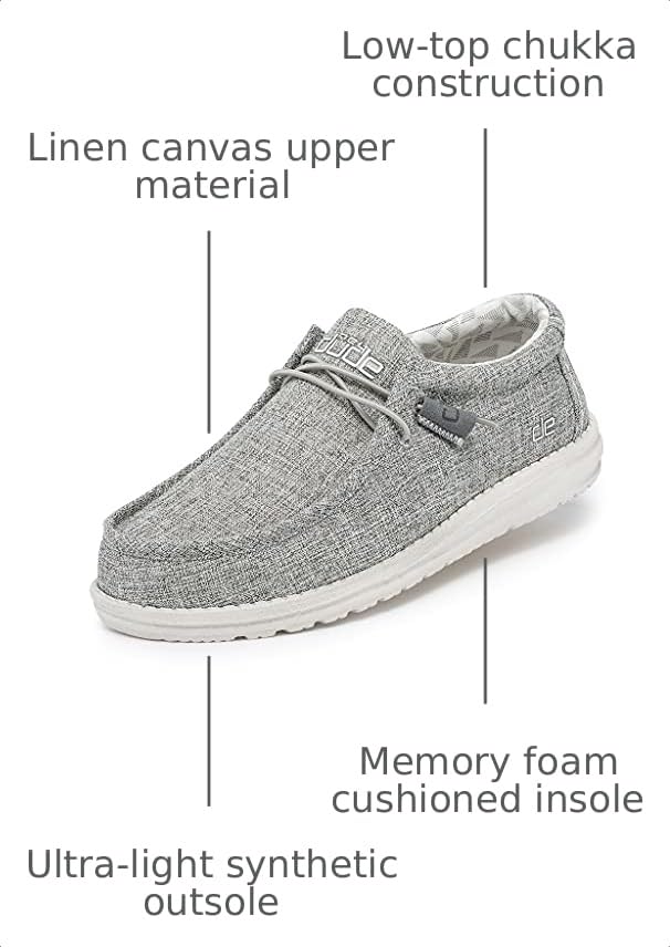 Image of HEYDUDE Men's Wally Suede Multiple Colors | Men's Shoes | Men's Lace Up Loafers | Comfortable & Light-Weight