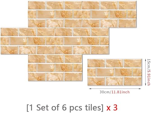 Miniatura 6 de Adhesivo retro para azulejos de despegar y pegar, pegar en azulejos de pared para cocina, azulejos de pared, calcomanías de baño, vinilo