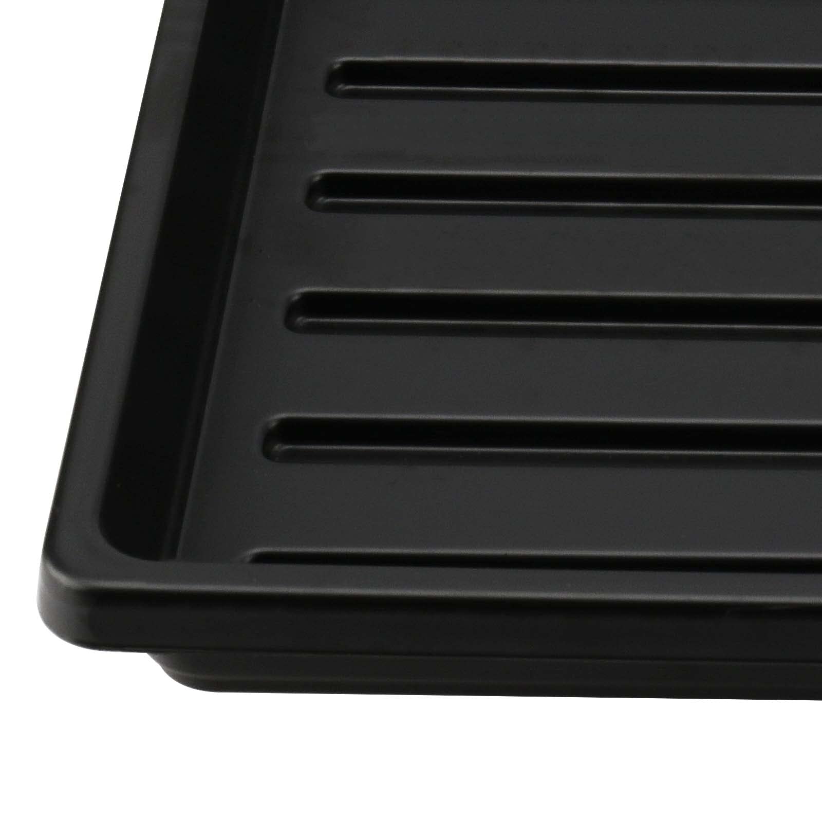 TAICHEUT 20 Pack 10.6 X 10.6 Inch Plant Growing Trays Garden Seed Starting Microgreen Growing Tray, Thickened No Hole Propagation Trays Seed Starter For Seedling, Gardening, Sprouting Vegetables