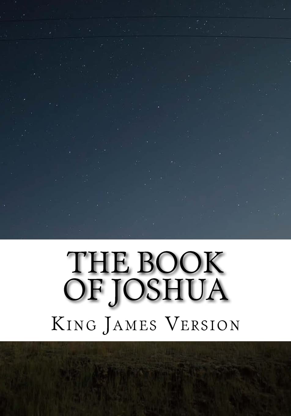 The Book of Joshua (KJV) (Large Print): Volume 6 (The Bible, King James Version)
