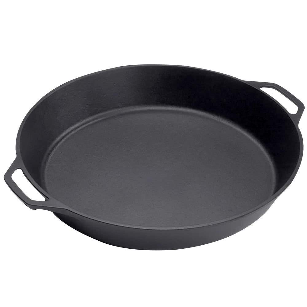 Lodge Cast Iron Pan 17" L17SK3, Black
