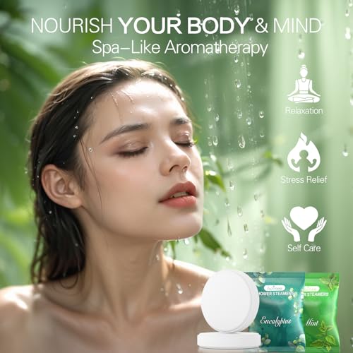 Aofmee Duschbomben, Geschenke für Frauen Weihnachten, 22 Stück 8 Düfte Shower Steamers Aromatherapie, Entspannung Geburtstagsgeschenk für Frauen Männer Freundin Mama, Kleine Adventskalender Füllung