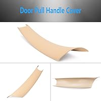 Vista 2 de Funda de Manija de Puerta Compatible con BMW X5 Serie E70/E70 LCI 2008-2013, BMW X6 Serie E71/E72 2008-2014 (3 Piezas) (Beige)