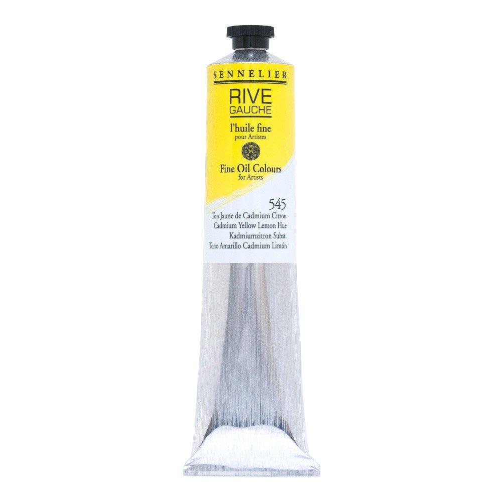 Sennelier : Rive Gauche : Oil Paint : 200ml : Cadmium Yellow Lemon Hue
